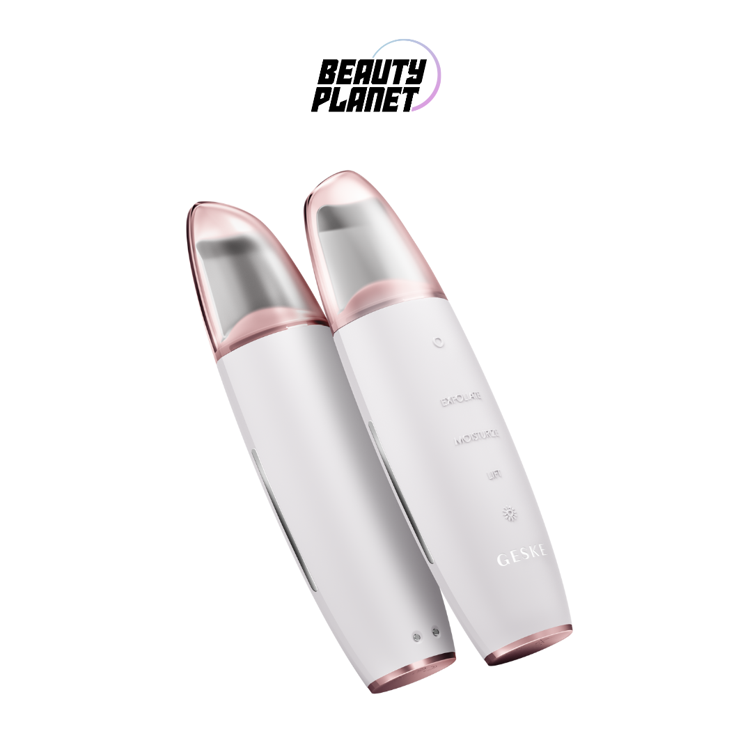 Geske SmartAppGuided™ MicroCurrent Skin Scrubber & Blackhead Remover | 9 in 1