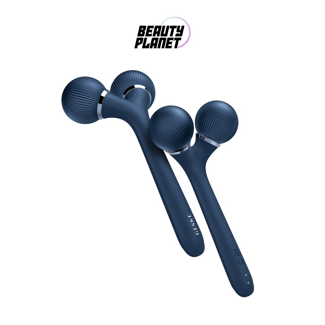 Geske SmartAppGuided™ Sonic Facial & Body Roller (4 in 1)