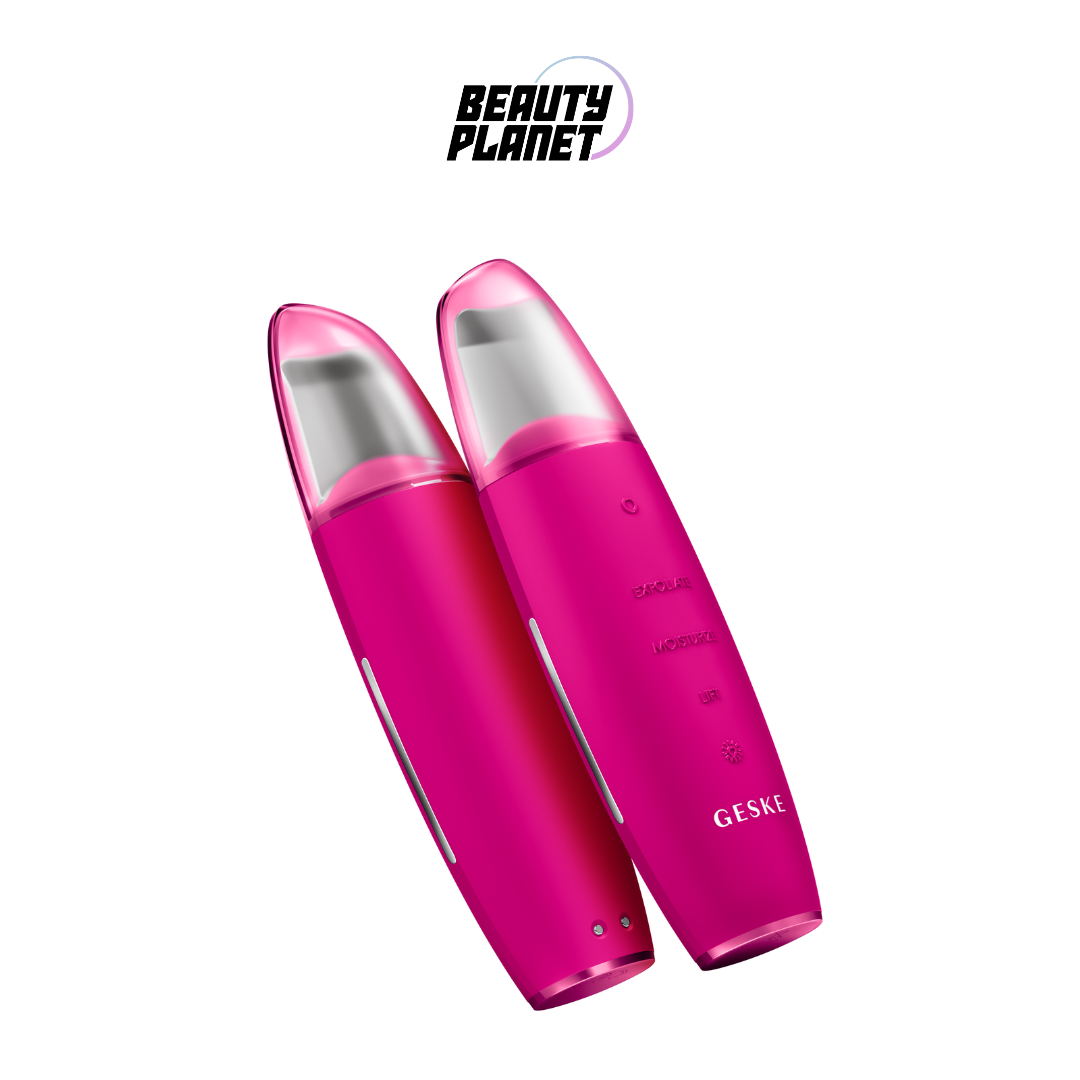 Geske SmartAppGuided™ MicroCurrent Skin Scrubber & Blackhead Remover | 9 in 1