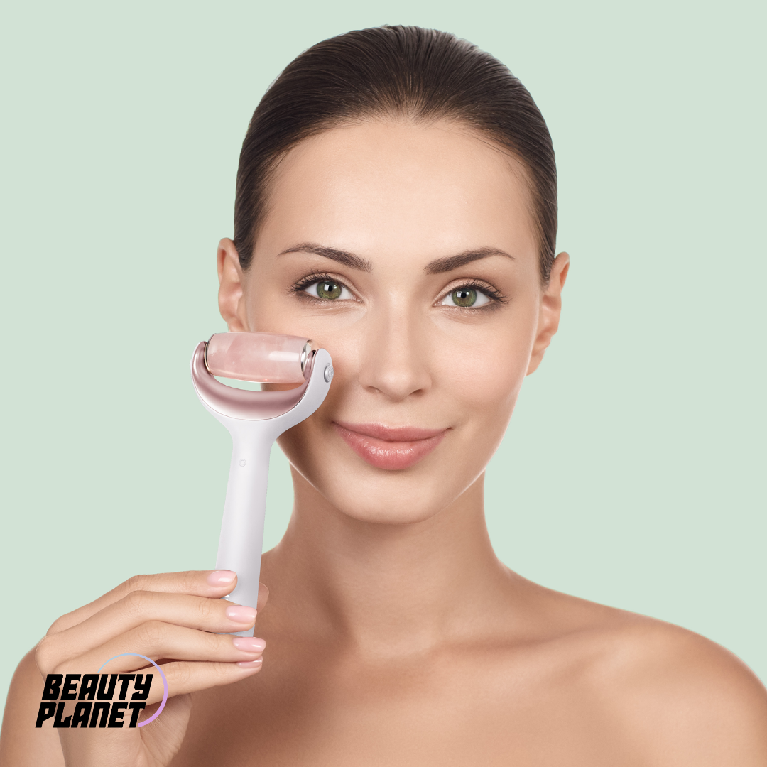 Geske SmartAppGuided™ MicroNeedle Face & Body Roller (9 in 1)