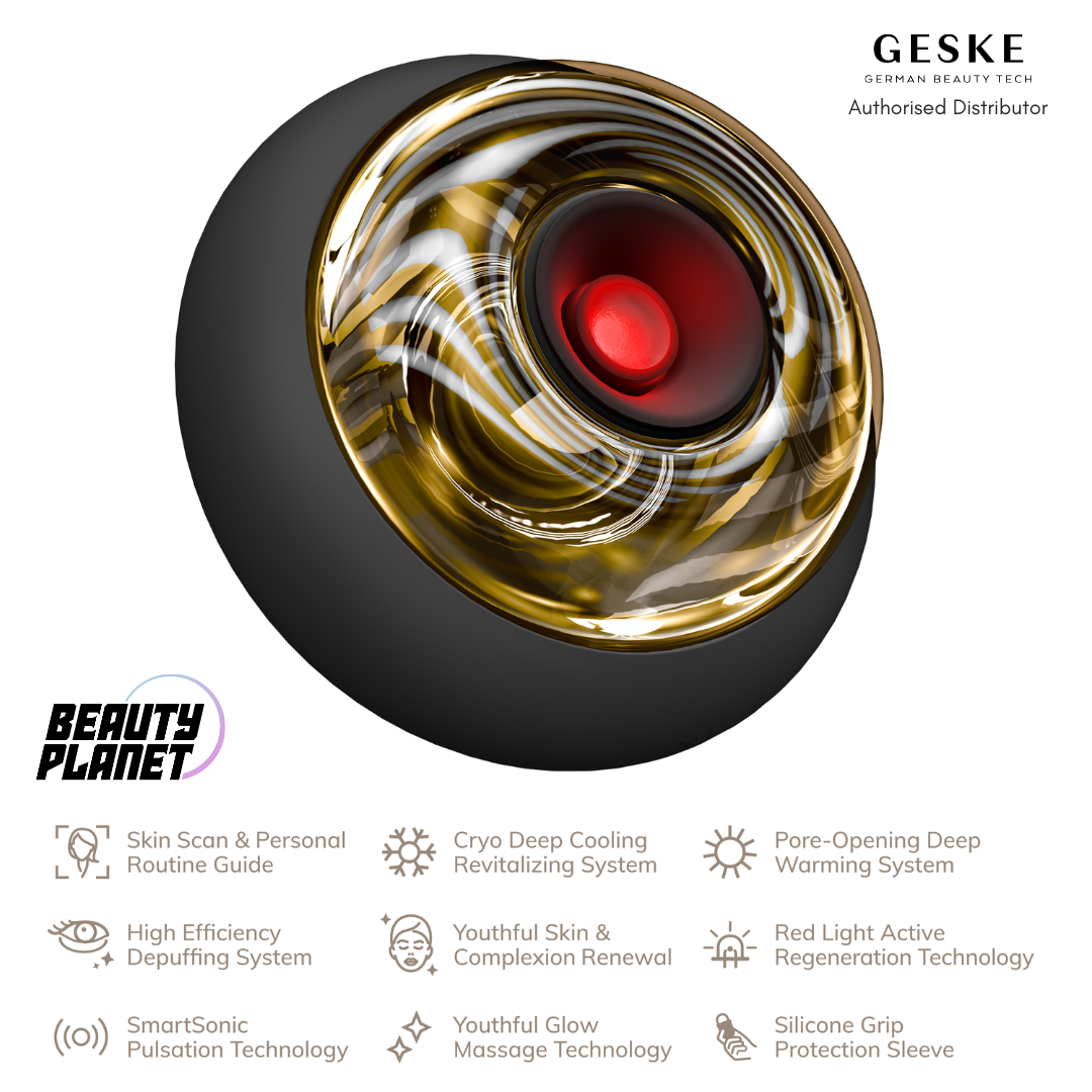 Geske Sonic Cool & Warm Face and Body Massager | 9 in 1