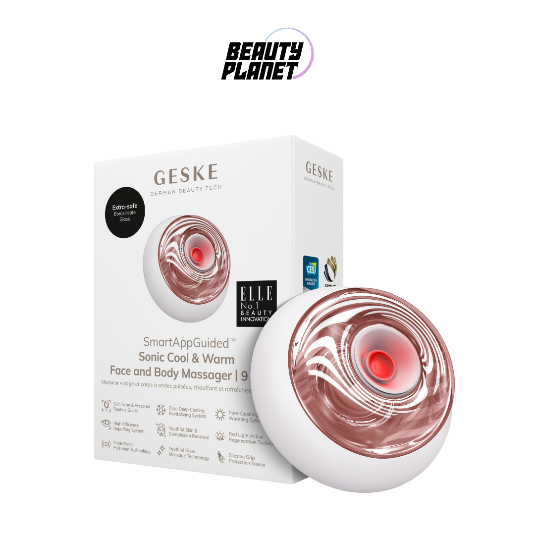 Geske Sonic Cool & Warm Face and Body Massager | 9 in 1