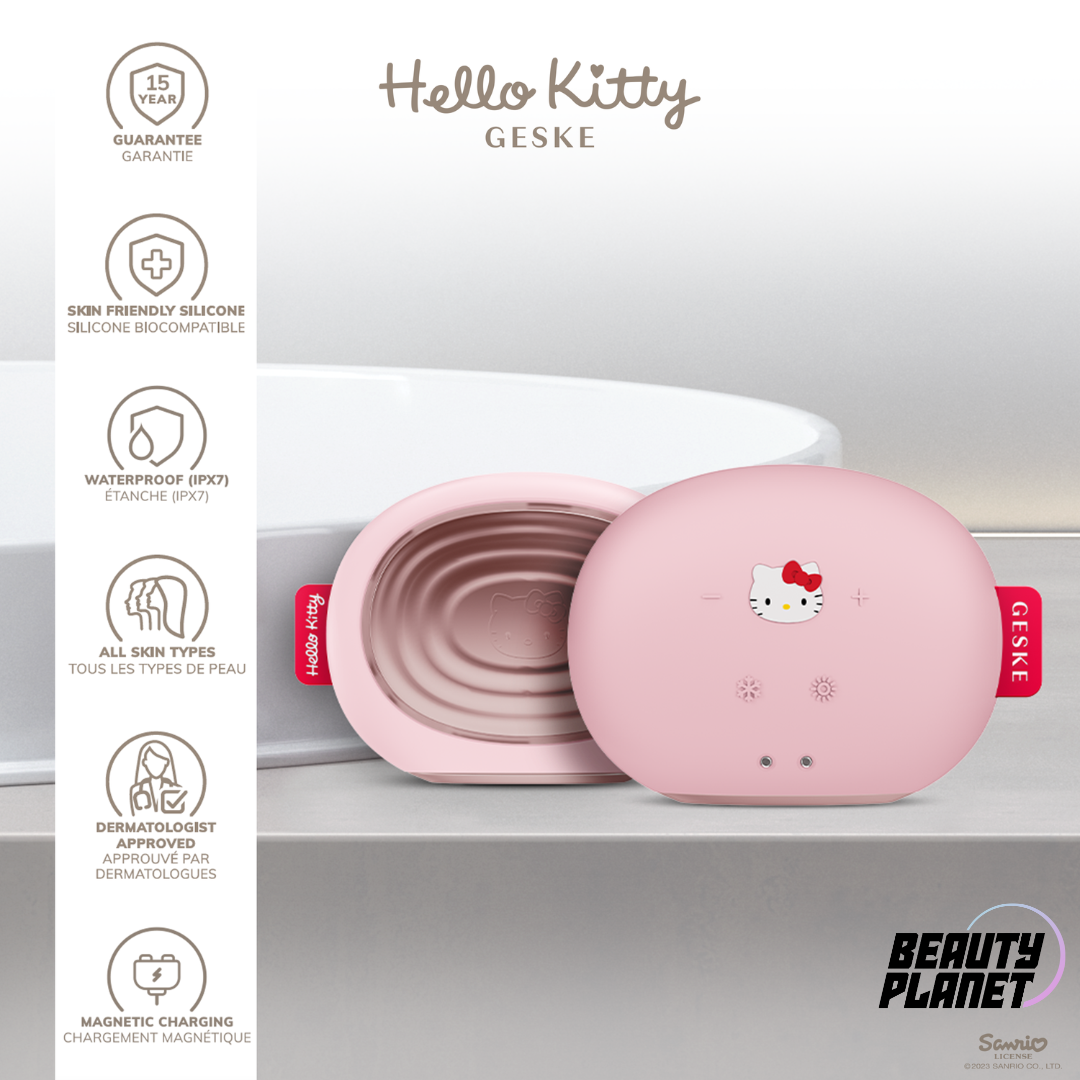 Hello Kitty Geske SmartAppGuided™ Sonic Warm & Cool Mask | 8 in 1