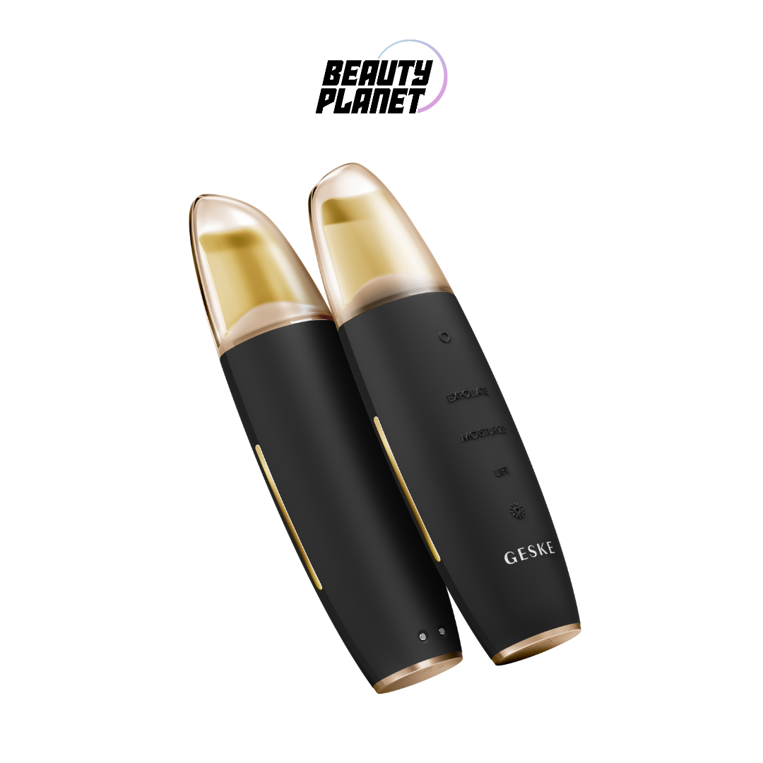 Geske SmartAppGuided™ MicroCurrent Skin Scrubber & Blackhead Remover | 9 in 1