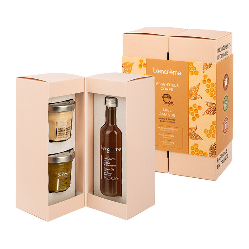 Blancrème Honey & Almond Body Essentials Trio