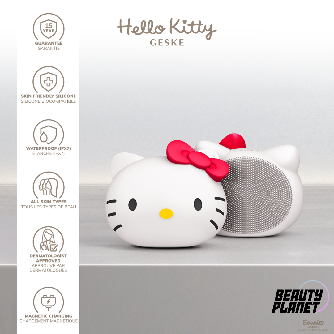 Hello Kitty Geske SmartAppGuided™ Sonic Facial Brush | 4 in 1