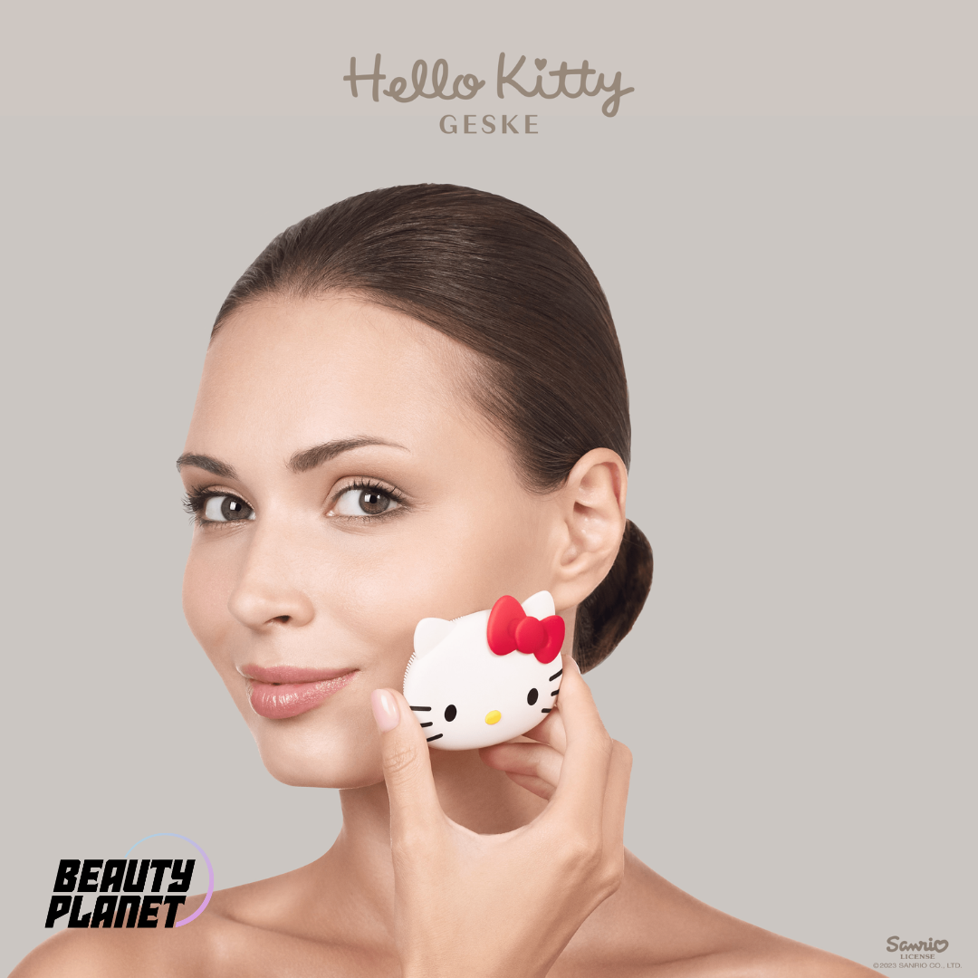 Hello Kitty Geske SmartAppGuided™ Facial Brush | 3 in 1 Hello Kitty