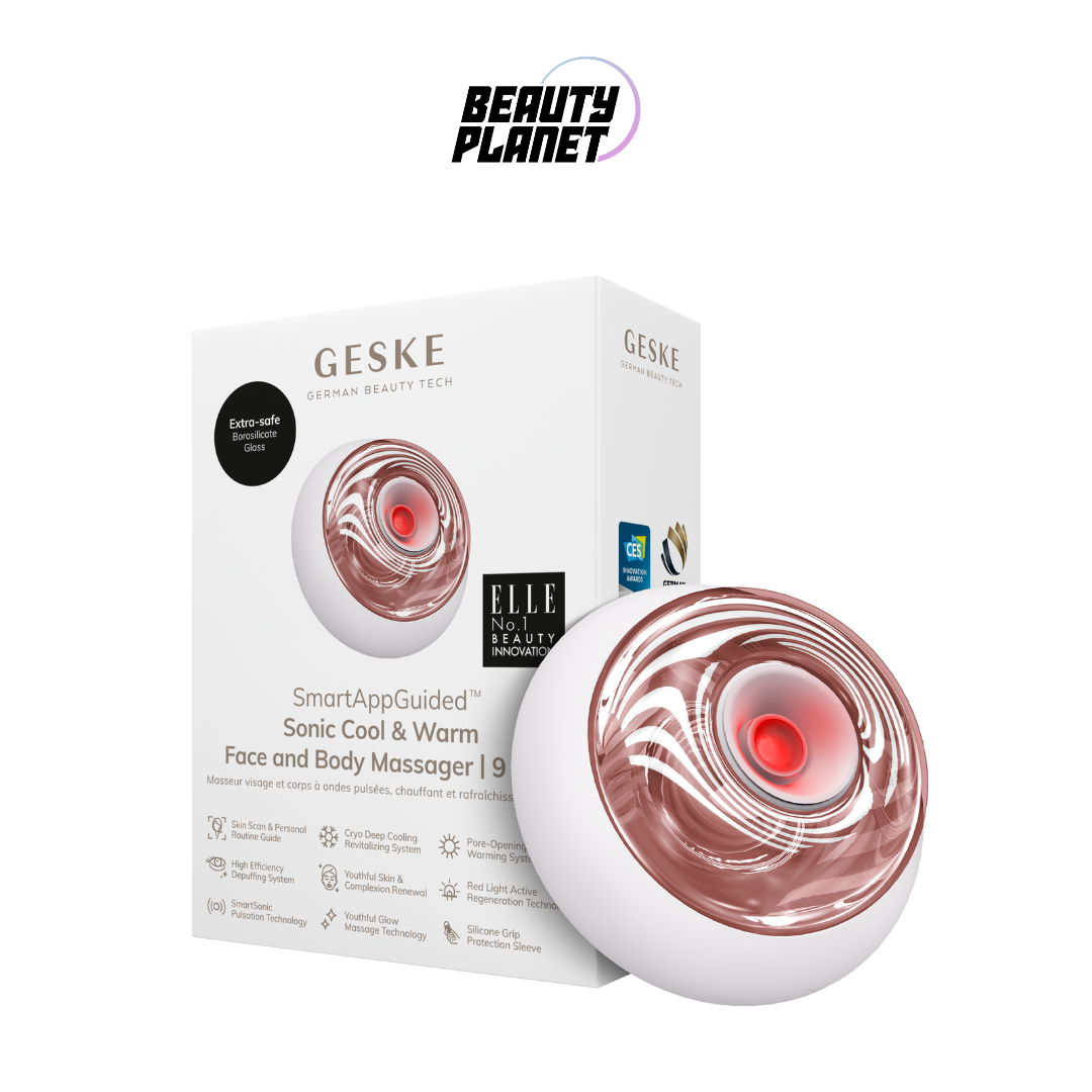 Geske Sonic Cool &amp; Warm Face and Body Massager | 9 in 1