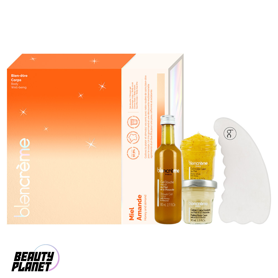 Blancrème Gua Sha Honey Almond Gift Set