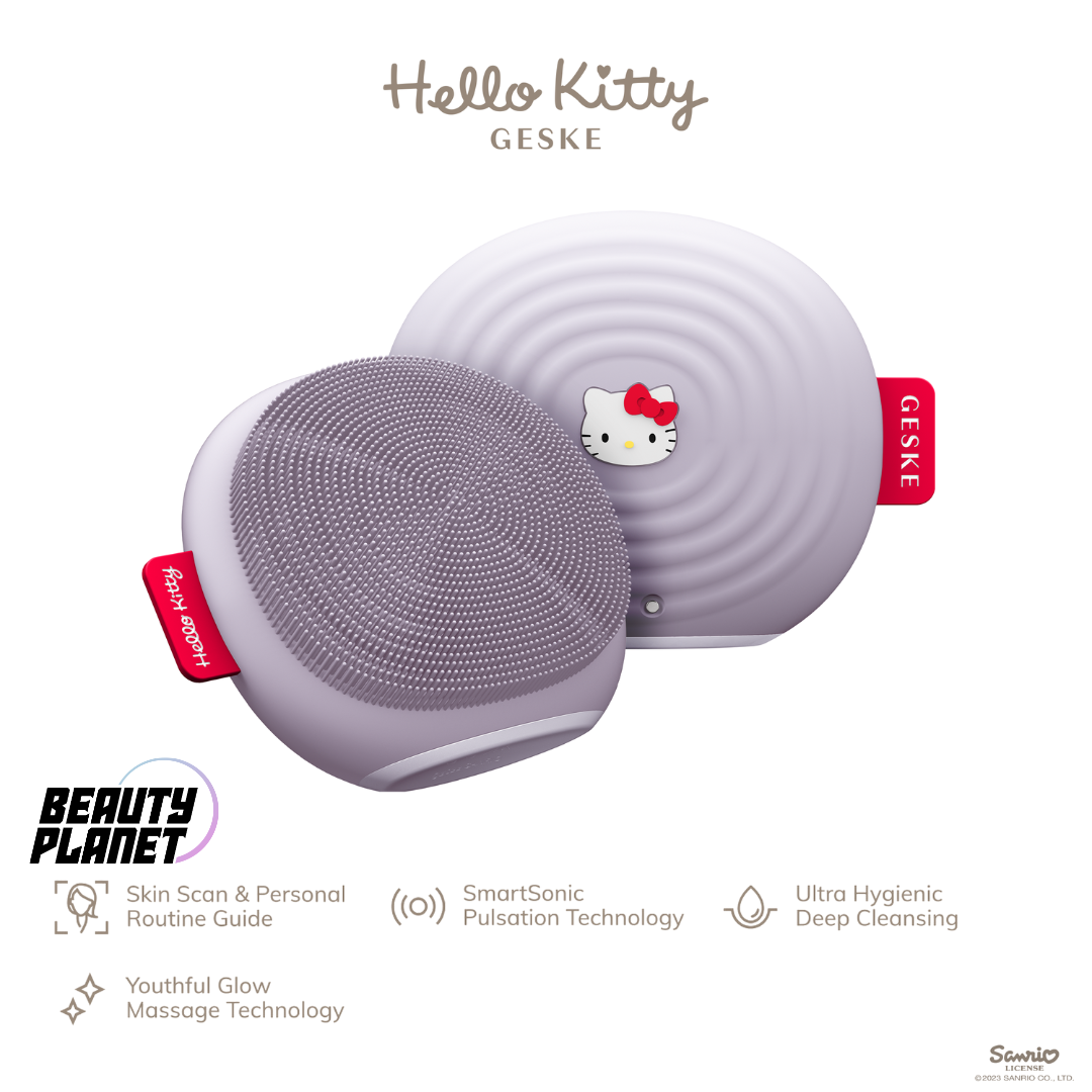 Hello Kitty Geske SmartAppGuided™ Sonic Facial Brush | 4 in 1