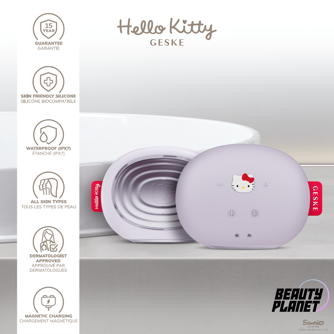 Hello Kitty Geske SmartAppGuided™ Sonic Warm &amp; Cool Mask | 8 in 1