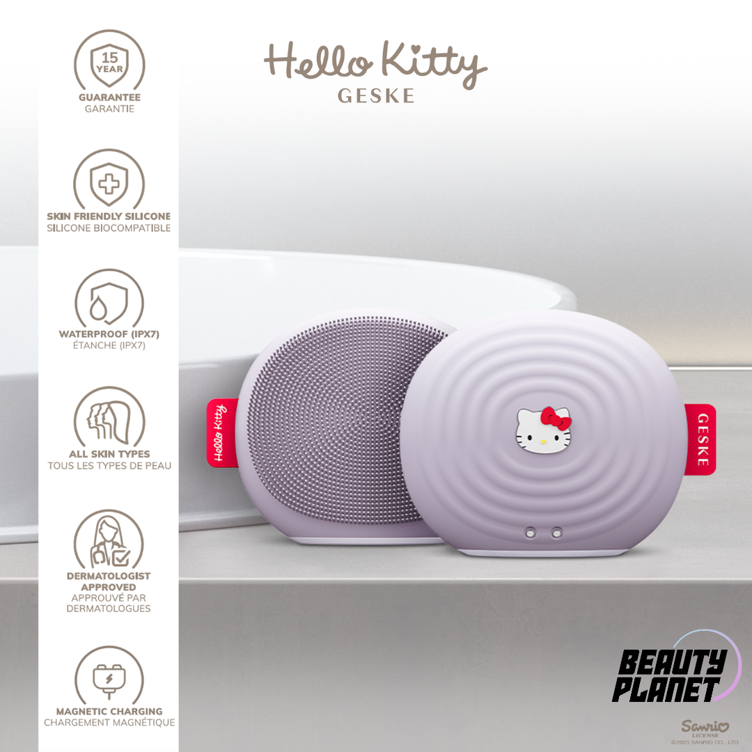 Hello Kitty Geske SmartAppGuided™ Sonic Facial Brush | 4 in 1