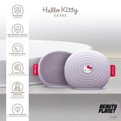 Hello Kitty Geske SmartAppGuided™ Sonic Facial Brush | 4 in 1