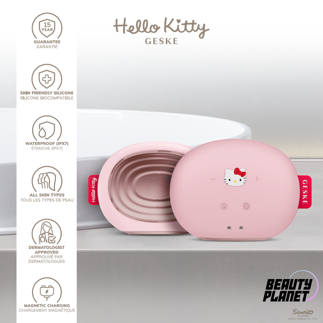 Hello Kitty Geske SmartAppGuided™ Sonic Warm &amp; Cool Mask | 8 in 1