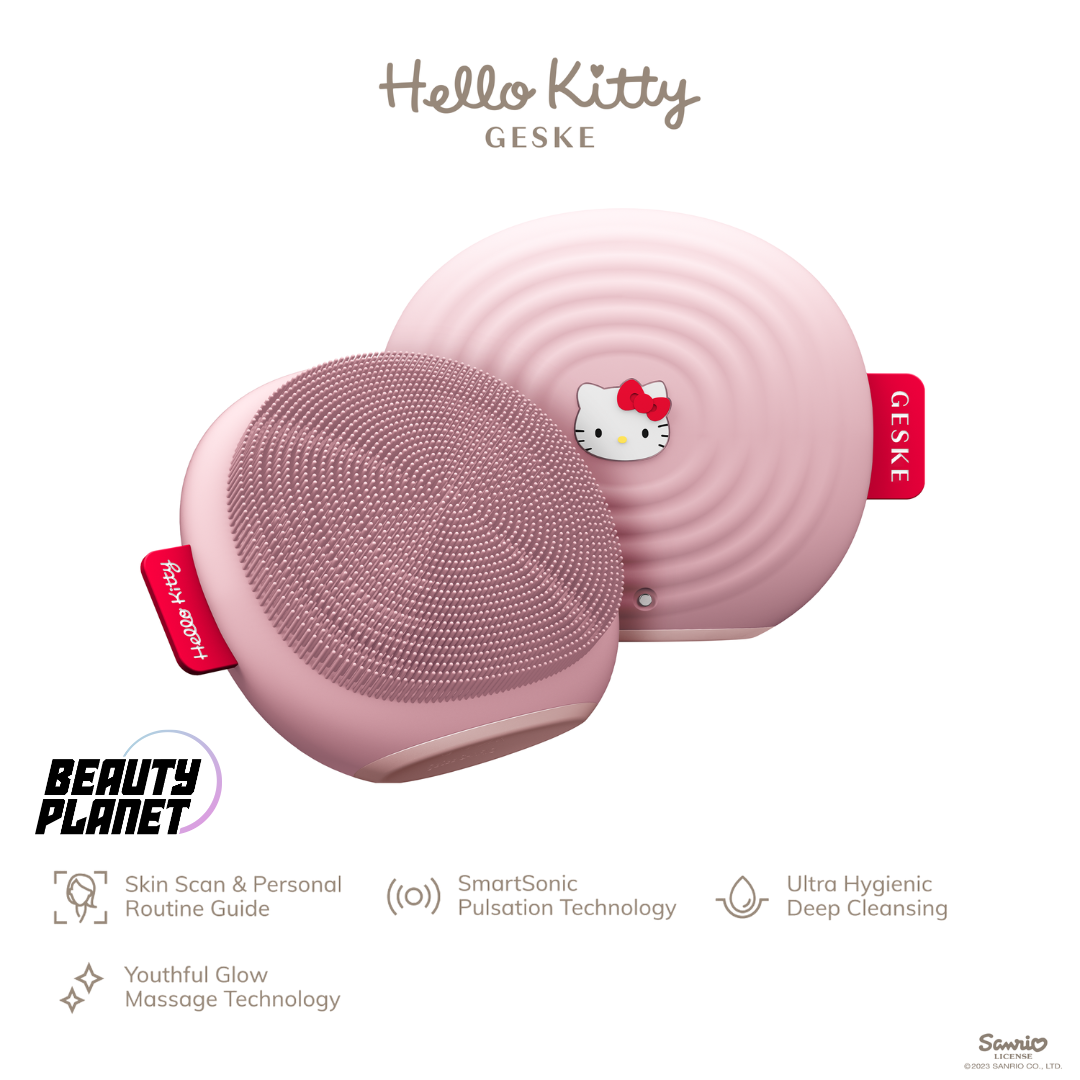 Hello Kitty Geske SmartAppGuided™ Sonic Facial Brush | 4 in 1