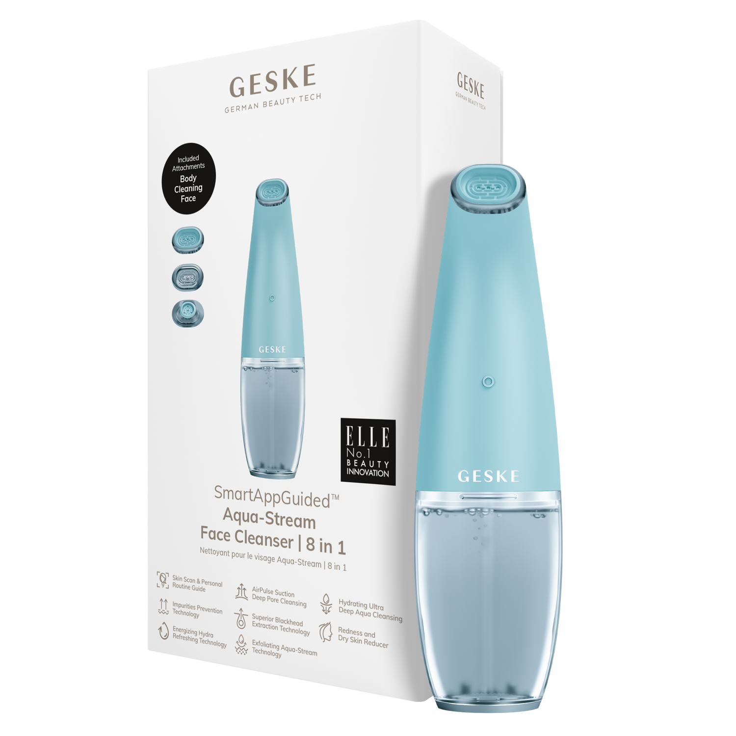 Geske Aqua-Stream Face Cleanser | 8 in 1