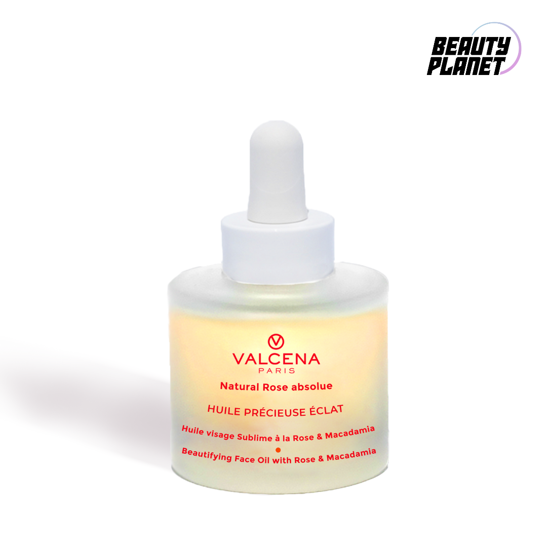 Valcena HUILE PRÉCIEUSE ÉCLAT – Beautifying Face Oil with Rose &amp; Macadamia